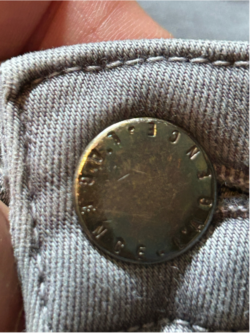 Girls L'Agence Skinny Jeans Size 26 Grey - Picture 4 of 11